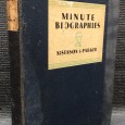 «Minute Biographies»