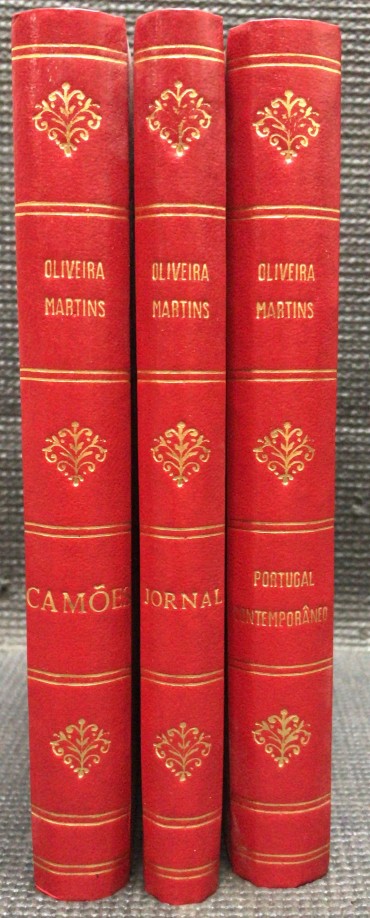 «Lote 3 Livros Oliveira Martins»