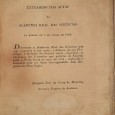 Artigo Extrahido das Actas da Academia Real das Sciencias em 1843	