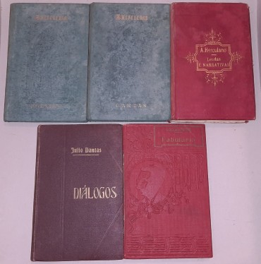 Cinco Livros de Alexandre Herculano, Julio Dantas e Coelho Netto