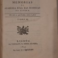 História e Memórias da Academia Real das Sciencias de Lisboa