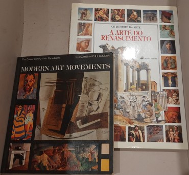 Dois Livros de e sobre Arte