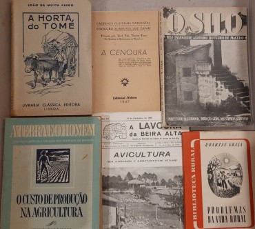Seis (6) Livros/Catálogos sobre Agricultura