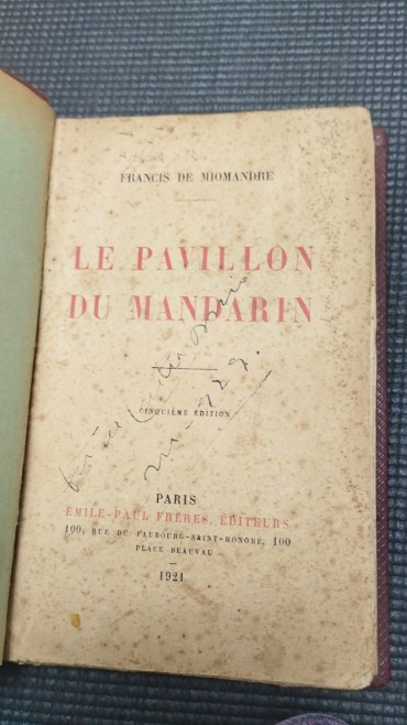 «Le Pavillon du Mandarin»