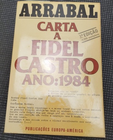 «Carta a Fidel Castro ano: 1984»