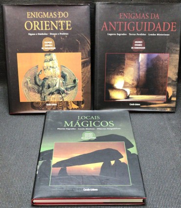 «Grandes Enigmas da Humanidade 3 Volumes»