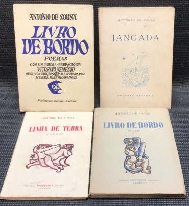 «Lote 4 Livros António de Sousa»