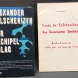 «Der Archipel Gulag / Carta de Solzhntsyn aos Governantes Soviéticos»