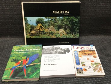 «Lote 4 Livros Viagens e Guias»