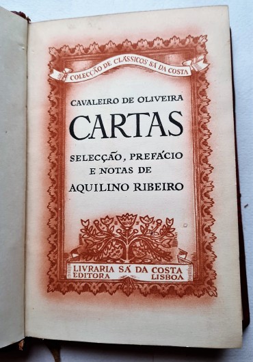 CAVALEIRO DE OLIVEIRA CARTAS