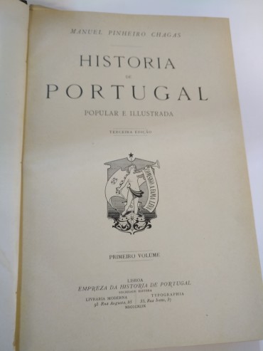 HISTÓRIA DE PORTUGAL POPULAR E ILLUSTRADA - 9 VOLUMES