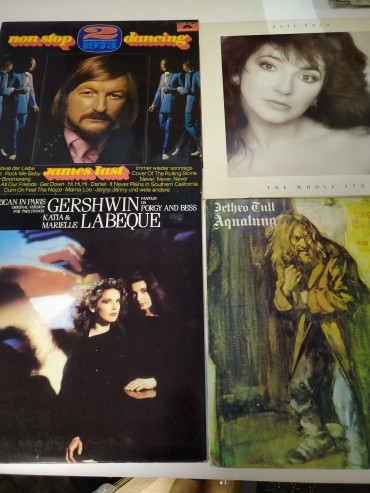 9 DISCOS DE VINIL DIVERSOS