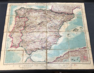 «Mapa Espana y Portugal» 