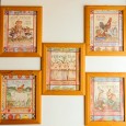 5 QUADROS DECORATIVOS, SÉCULO XX