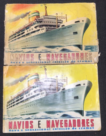 «Navios e Navegadores - 2 Cadernetas»