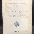 «Catálogo das Publicações da Academia»