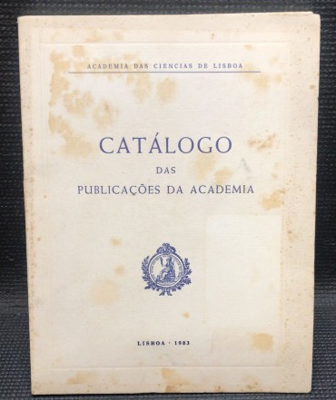 «Catálogo das Publicações da Academia»