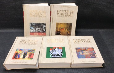 «História de Portugal - 5 Volumes»