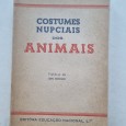 COSTUMES NUPCIAIS DOS ANIMAIS