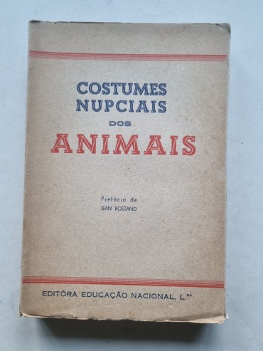 COSTUMES NUPCIAIS DOS ANIMAIS