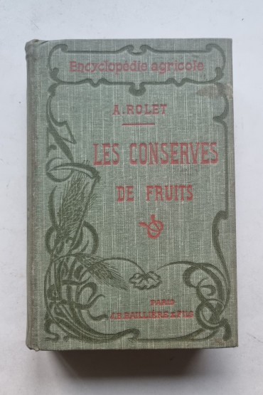 LES CONSERVES DE FRUITS