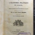 «L' Économie Politique en Italie - 1830»