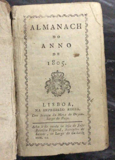 «Almanach do Anno de 1805»