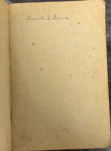«Cadernos Manuscrito de Química» 