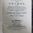 «Classes dos Crimes - 1803»