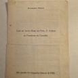 CARTA DO SENHOR BISPO DO PORTO, D. ANTONIO  AO PRESIDENTE DO CONSELHO