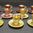 Onze chávenas de café com pires 
