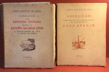 «Lote 2 Catálogos de Exposição» 