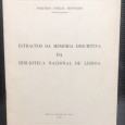 «Estractos da Memória Descritiva da Biblioteca Nacional de Lisboa» 