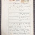 «Escritura de 1922 - com 11 Selos Fiscais»