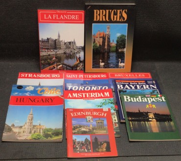 «Lote 12 Livros Cidades e Países» 