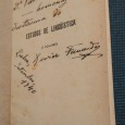 ESTUDOS DE LINGUISTICA