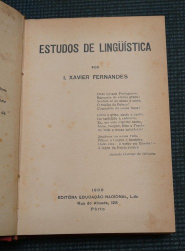ESTUDOS DE LINGUISTICA