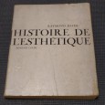 HISTOIRE DE L'ESTHÉTIQUE