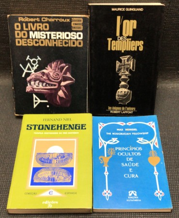 «Lote de 4 Livros»