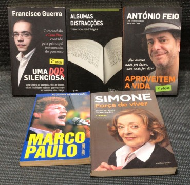 «Lote 5 Livros Diversos» 