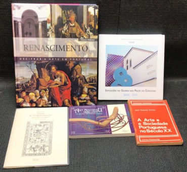 «Lote 5 Livros Arte»