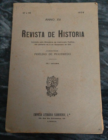 REVISTA DE HISTÓRIA - ANO XV