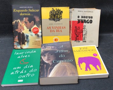 «Lote 6 Livros Literatura»
