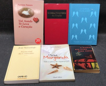 «Lote 6 Livros Literatura» 