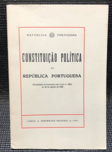 «Constituição Política da República Portuguesa»