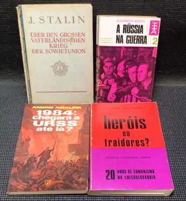 «Lote 4 Livros URSS» 