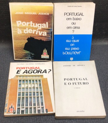 «Lote 4 Livros Portugal»