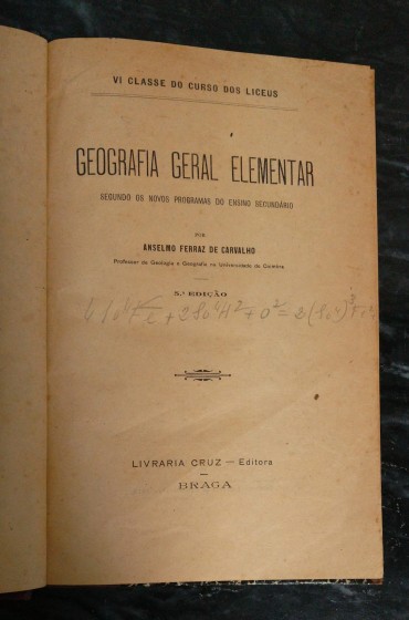 GEOGRAFIA GERAL ELEMENTAR
