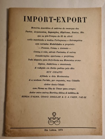 IMPORT – EXPORT 