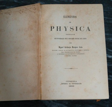 «Elementos de Physica - 1882»